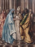Spanish school Oil on canvas El Greco